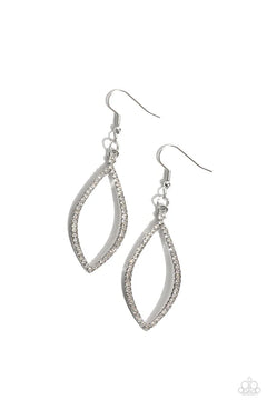 Paparazzi ♥ Twinkly Treat  - White ♥ Earrings