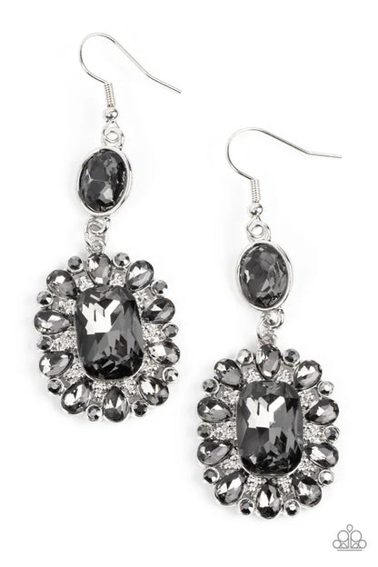 Paparazzi ♥ Capriciously Cosmopolitan - Silver ♥ Earrings