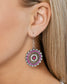 Paparazzi ♥ Twinkly Translation - Pink ♥ Earrings