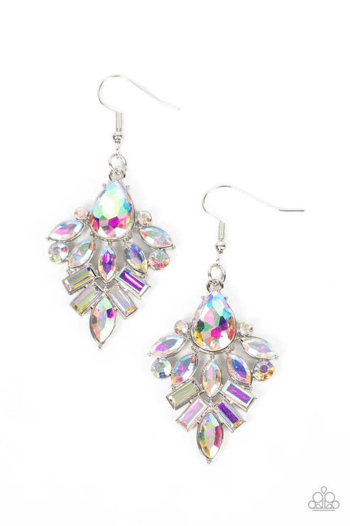 Paparazzi ♥ Stellar-escent Elegance - Multi ♥ Earrings