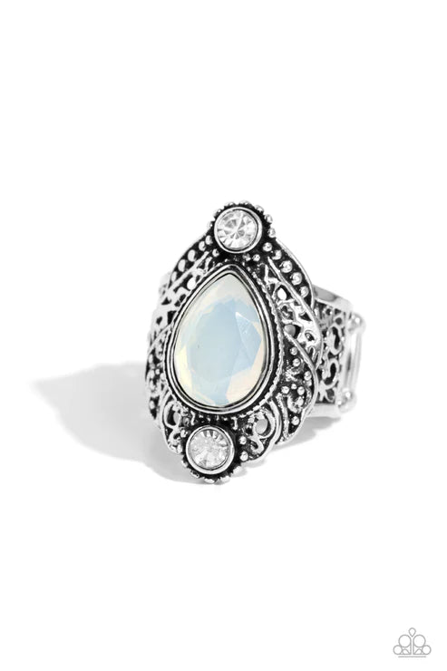 Paparazzi ♥ Mystical Mania - White ♥ Ring