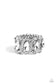Paparazzi ♥ Staggering Sparkle - White ♥ Ring