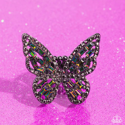 Paparazzi ♥ Flauntable Flutter 2 - Multi ♥ Ring