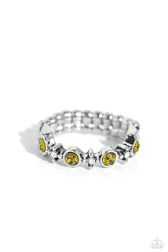 Paparazzi ♥ Modestly Modern - Green ♥ Ring
