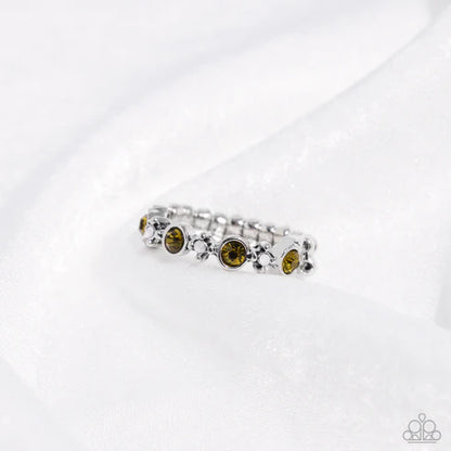 Paparazzi ♥ Modestly Modern - Green ♥ Ring