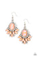 Paparazzi ♥ Magic Spell Sparkle - Orange ♥ Earrings