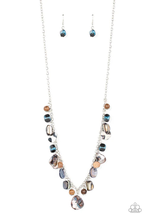 Paparazzi ♥ Caribbean Charisma - Blue ♥ Necklace