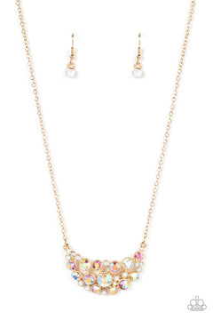 Paparazzi ♥ Effervescently Divine - Gold ♥ Necklace