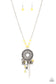 Paparazzi ♥ Making Memories - Yellow ♥ Necklace