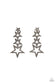 Paparazzi ♥ Superstar Crescendo - Black ♥ Post Earrings