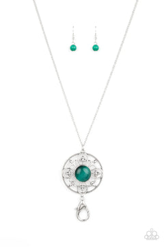 Paparazzi ♥ Celestial Compass - Green ♥ Lanyard