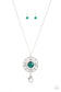 Paparazzi ♥ Celestial Compass - Green ♥ Lanyard