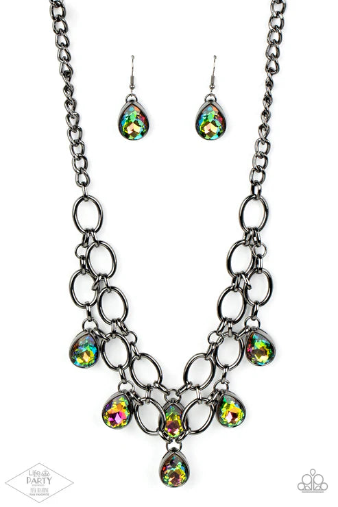 Paparazzi ♥ Show-Stopping Shimmer - Multi ♥ Necklace