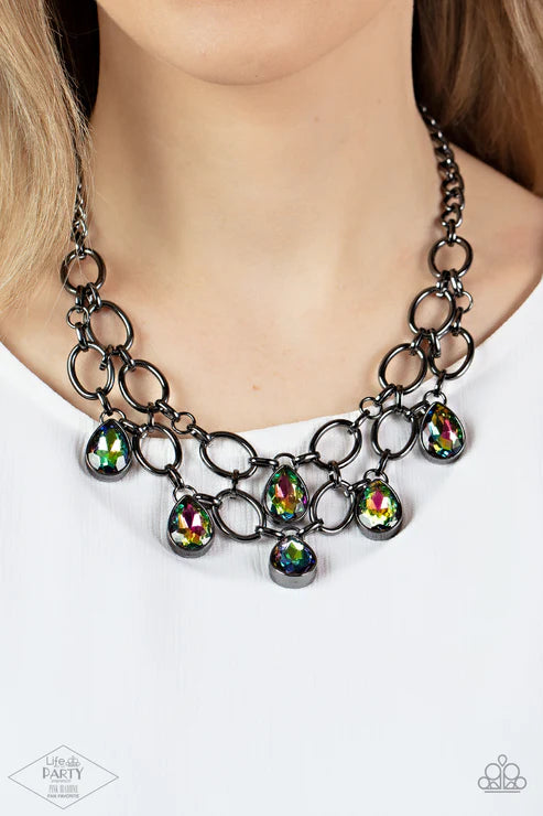 Paparazzi ♥ Show-Stopping Shimmer - Multi ♥ Necklace