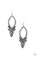 Paparazzi ♥ GLOWING off the Deep End - Silver ♥ Earrings
