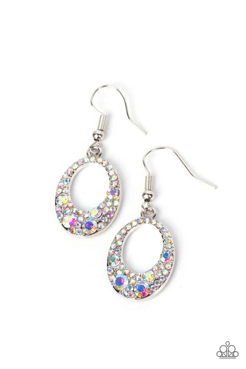 Paparazzi ♥ Showroom Sizzle - Multi ♥ Earrings
