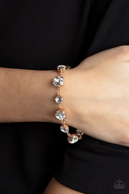Paparazzi ♥ Bippity Boppity BLING - Gold ♥ Bracelet