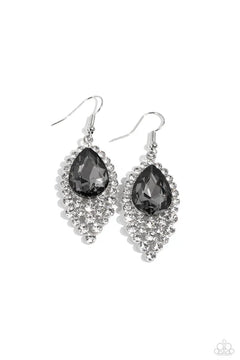 Paparazzi ♥ Glorious Glimmer - Silver ♥ Earrings