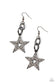 Paparazzi ♥ Cosmic Celebrity - Black ♥ Earrings