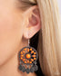 Paparazzi ♥ Sagebrush Symphony - Orange ♥ Earrings