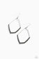 Paparazzi ♥ Bent on Success - Silver ♥ Earrings
