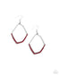 Paparazzi ♥ Bent on Success - Red ♥ Earrings