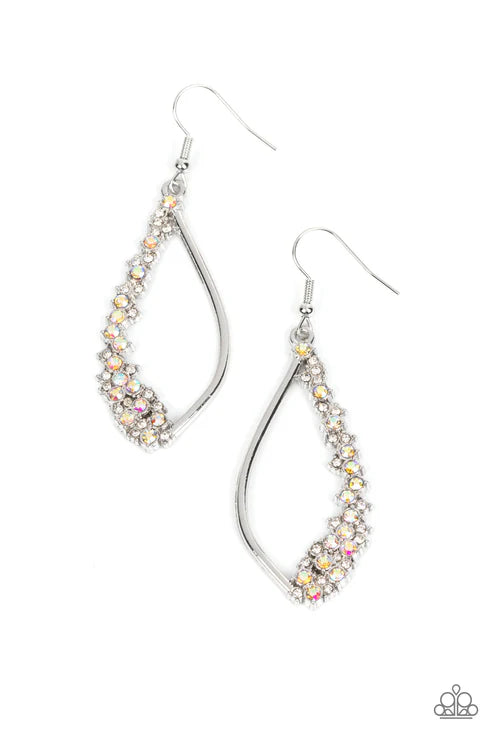 Paparazzi ♥ Sparkly Side Effects - Multi ♥ Earrings