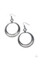 Paparazzi ♥ Spin Your HEELS - Black ♥ Earrings