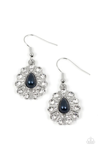 Paparazzi ♥ Extroverted Elegance - Blue ♥ Earrings