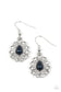 Paparazzi ♥ Extroverted Elegance - Blue ♥ Earrings
