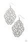 Paparazzi ♥ Contemporary Courtyards - Silver ♥ Earrings