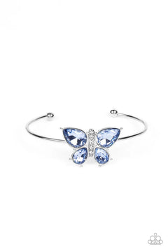 Paparazzi ♥ Butterfly Beatitude - Blue ♥ Bracelet
