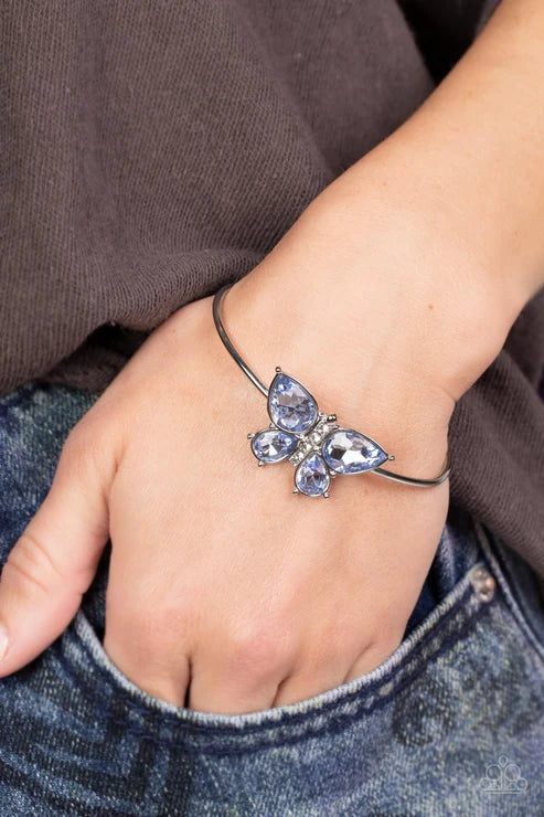Paparazzi ♥ Butterfly Beatitude - Blue ♥ Bracelet