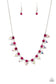 Paparazzi ♥ Razor-Sharp Refinement - Pink ♥ Necklace