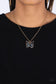Paparazzi ♥ Gives Me Butterflies - Gold ♥ Necklace