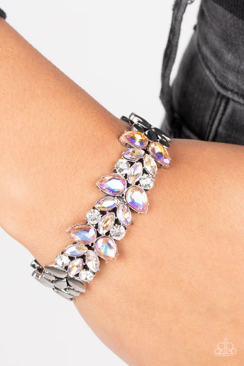 Paparazzi ♥ Glacial Gleam - Orange ♥ Bracelet