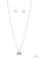 Paparazzi ♥ High-Flying Fashion - White ♥ Necklace