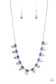 Paparazzi ♥ Razor-Sharp Refinement - Blue ♥ Necklace