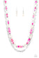 Paparazzi ♥ Tidal Trendsetter - Pink ♥ Necklace