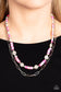 Paparazzi ♥ Tidal Trendsetter - Pink ♥ Necklace