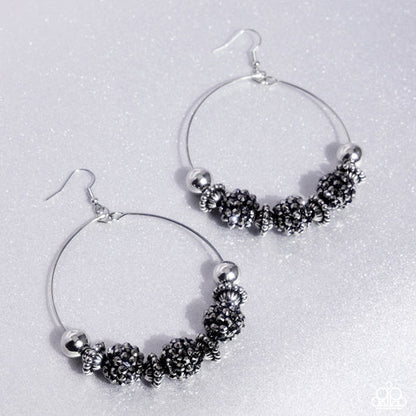 Paparazzi ♥ I Can Take a Compliment - Silver ♥ Earrings