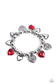 Paparazzi ♥ Charming Crush - Red ♥ Bracelet