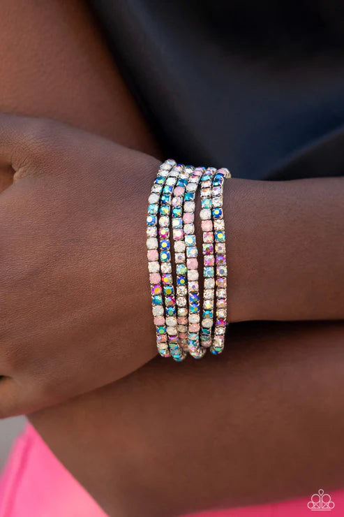 Paparazzi ♥ Rock Candy Range - Multi ♥ Bracelet