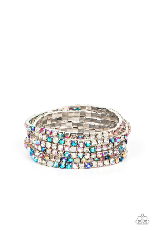 Paparazzi ♥ Rock Candy Range - Multi ♥ Bracelet