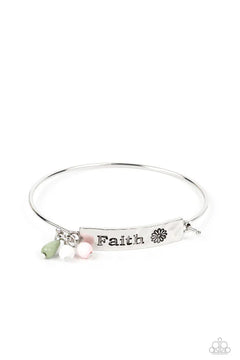 Paparazzi ♥ Flirting with Faith - Green ♥ Bracelet