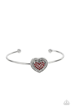 Paparazzi ♥ Stunning Soulmates - Red ♥ Bracelet