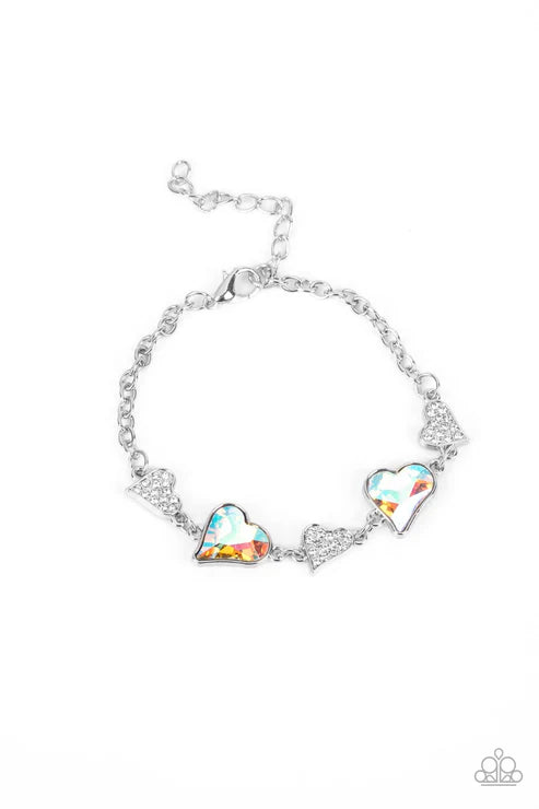 Paparazzi ♥ Cluelessly Crushing - Multi ♥ Bracelet