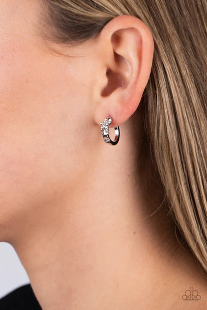 Paparazzi ♥ Starfish Showpiece - White ♥ Earrings