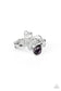 Paparazzi ♥ Flawless Flutter - Purple ♥ Ring