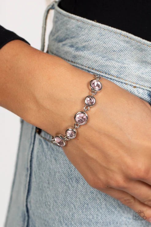 Paparazzi ♥ Classically Cultivated - Pink ♥ Bracelet